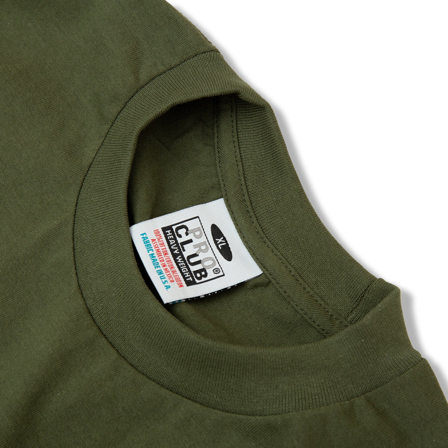 PROCLUB / OLIVE / HEAVYWEIGHT SHORT SLEEVE TEE