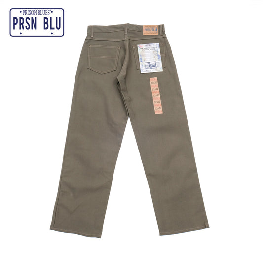 PRISON BLUES / RIGID OLIVE / RELAXED FIT JEANS