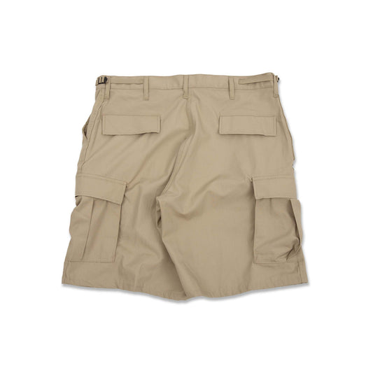 PROPPER BDU Cargo Shorts in Khaki — Back Pockets Detail