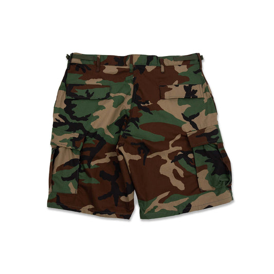 PROPPER BDU Cargo Shorts in Woodland — Back Pockets Detail