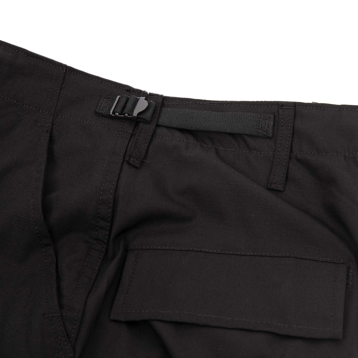 PROPPER BDU Cargo Pants in Black — Side Waist Adjusters Detail