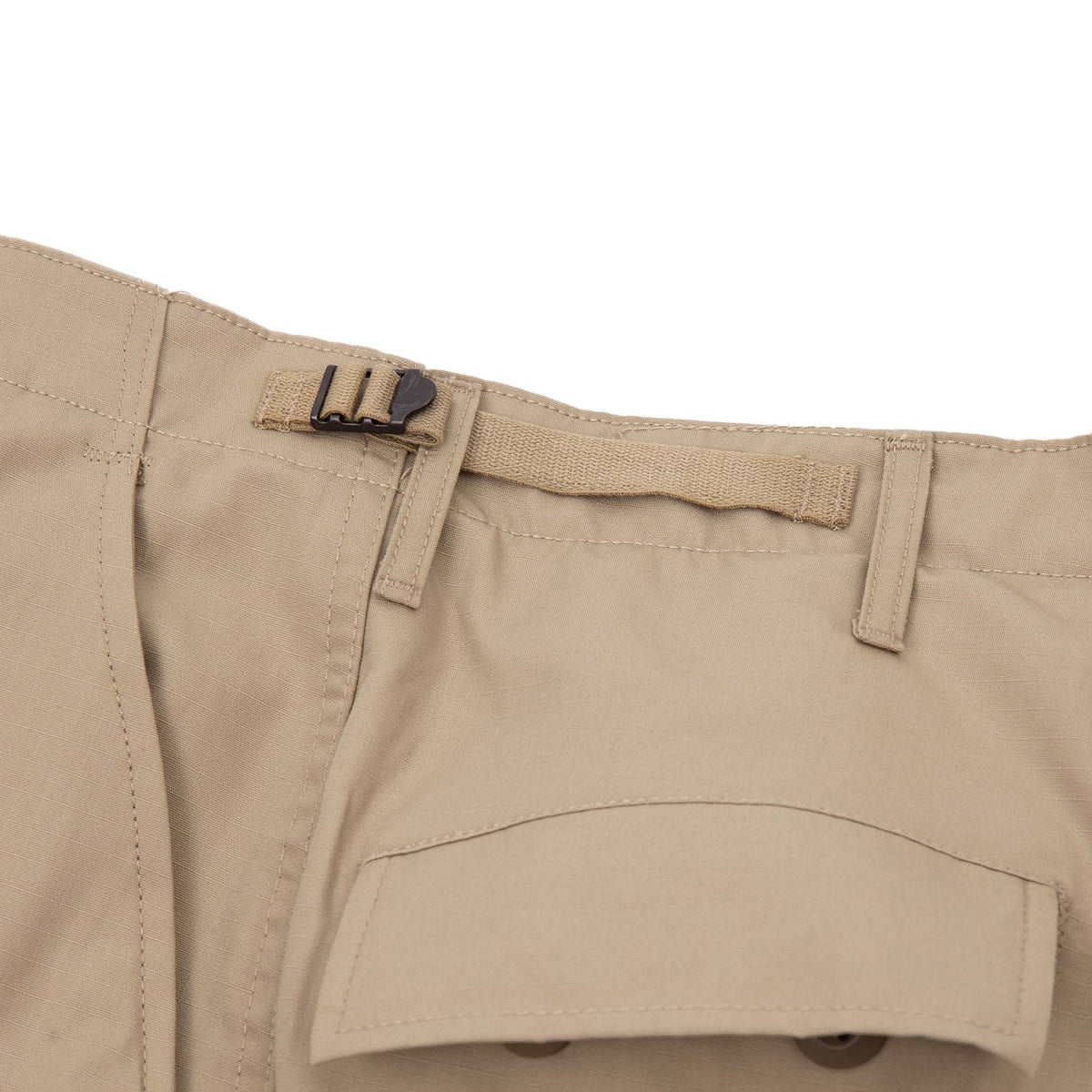 PROPPER BDU Cargo Pants in Khaki — Side Waist Adjusters Detail
