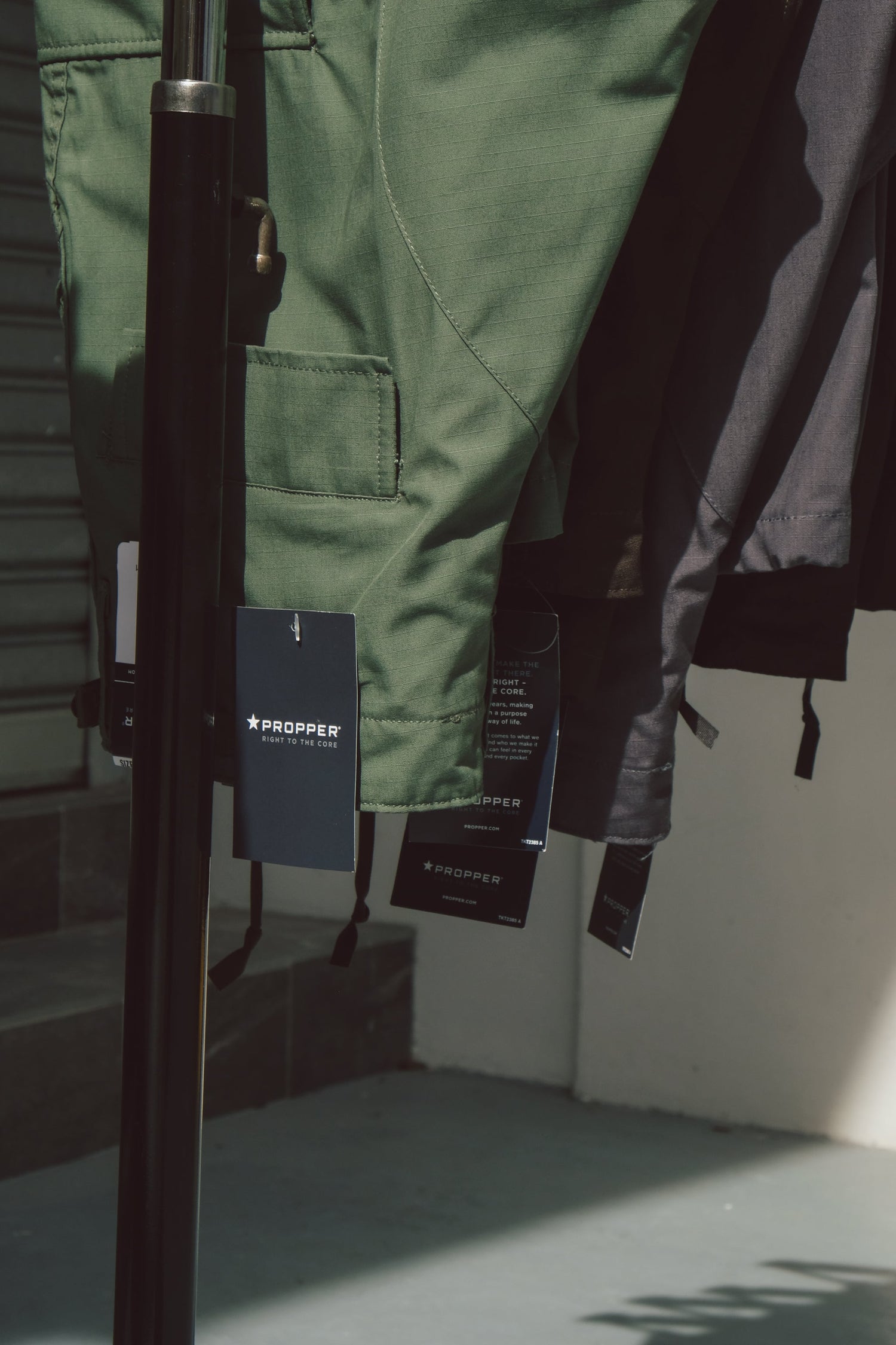 Propper ripstop cargo pants olive green – durable military-style trousers with utility pockets