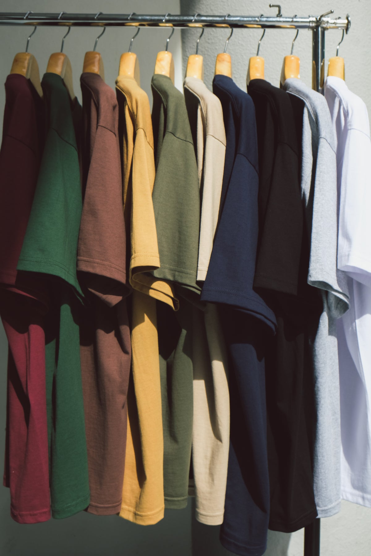 PROCLUB 6.5oz heavyweight T-shirts in assorted colors at PRACTICAL EFFECTS Singapore