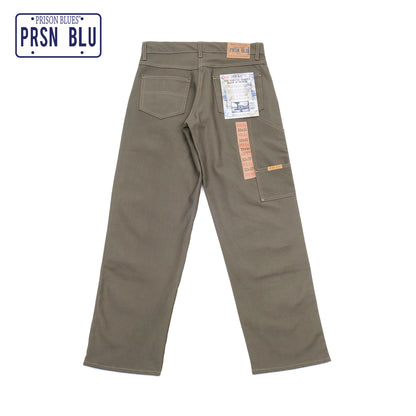PRISON BLUES / RIGID OLIVE / WORK UTILITY JEANS