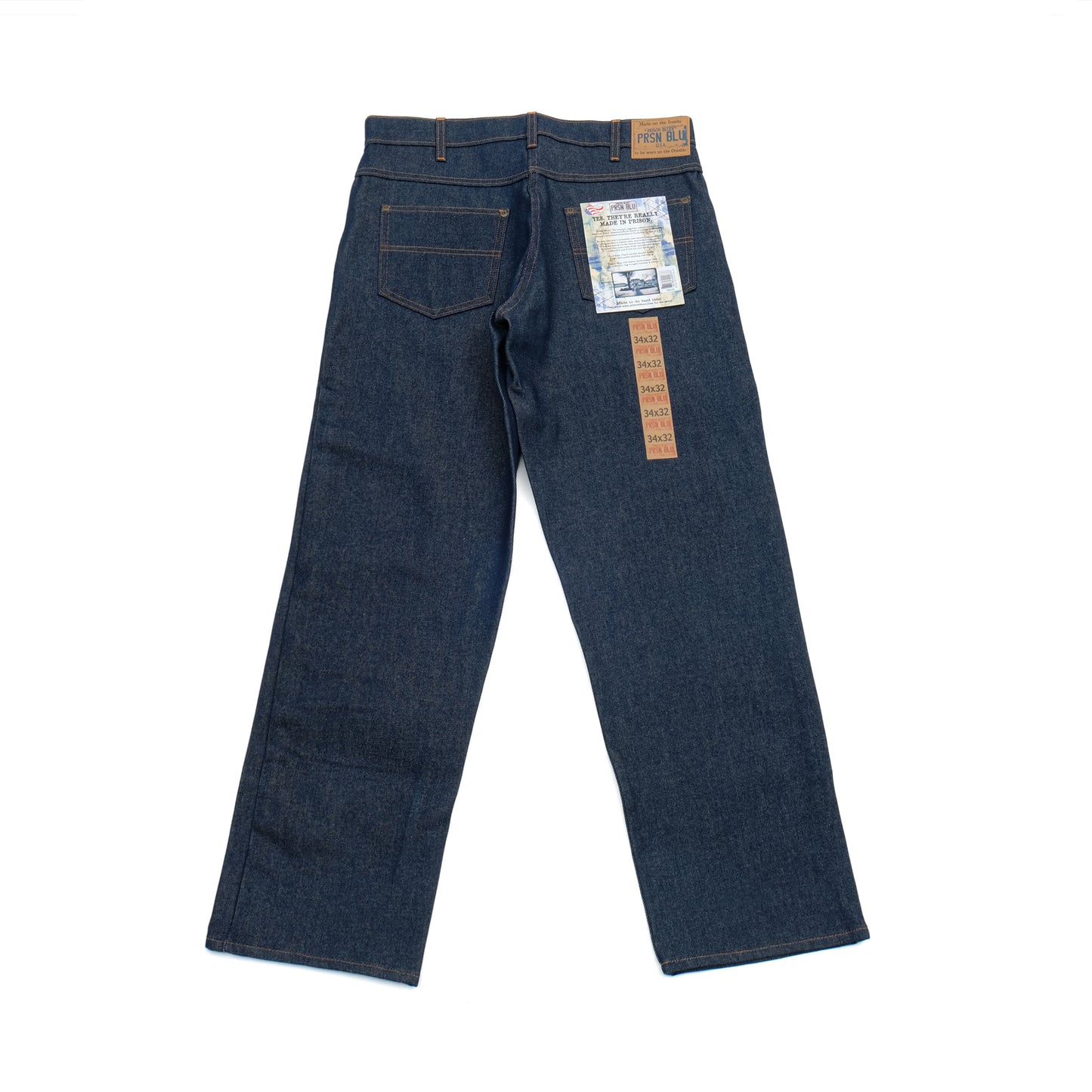 PRISON BLUES / RIGID BLUE / RELAXED FIT JEANS