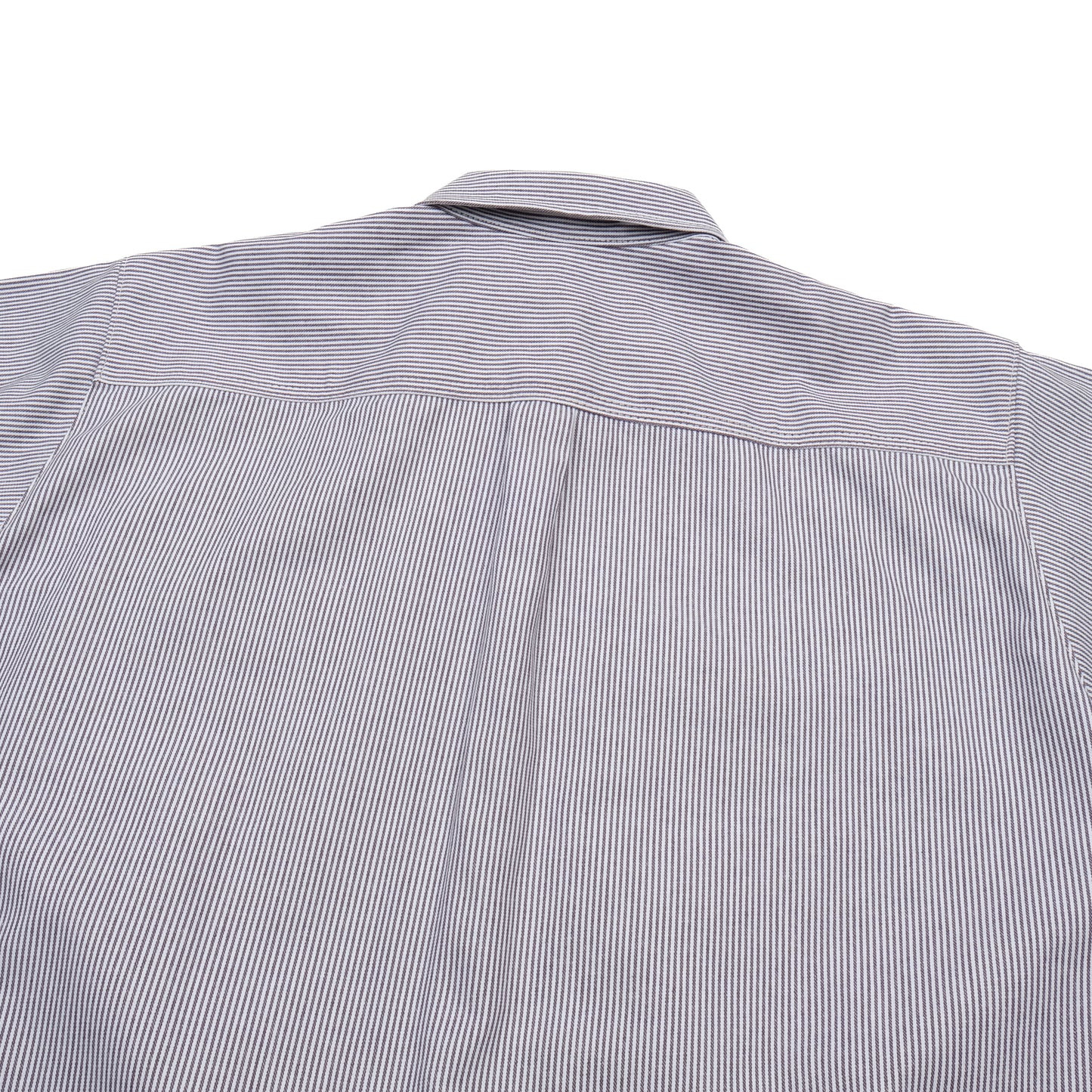 PRISON BLUES / HICKORY / FRONT BUTTON WORK SHIRT SHORT SLEEVE