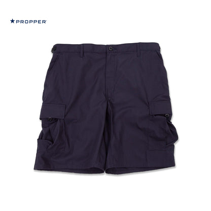 PROPPER BDU Cargo Shorts in Dark Navy — Military-Grade Ripstop Fabric