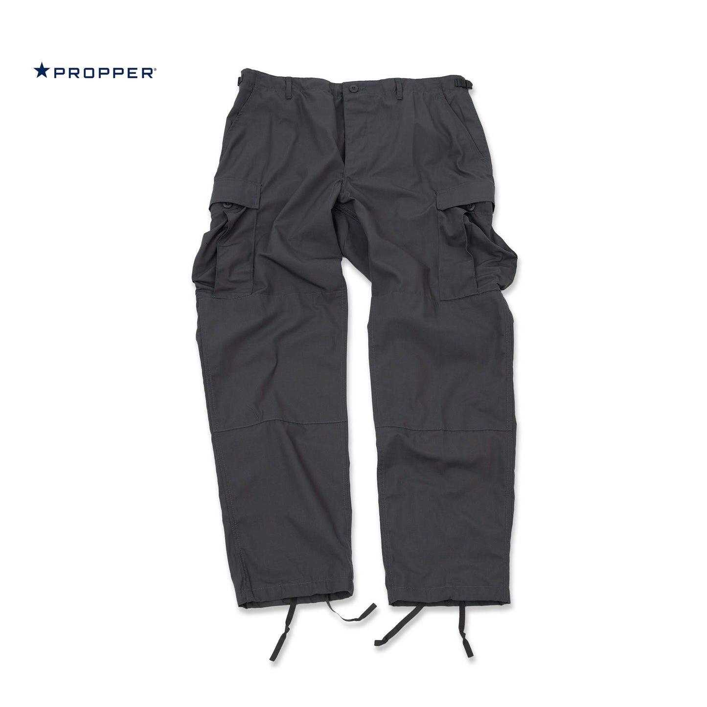 PROPPER BDU Cargo Pants in Dark Grey — Military-Grade Ripstop Fabric