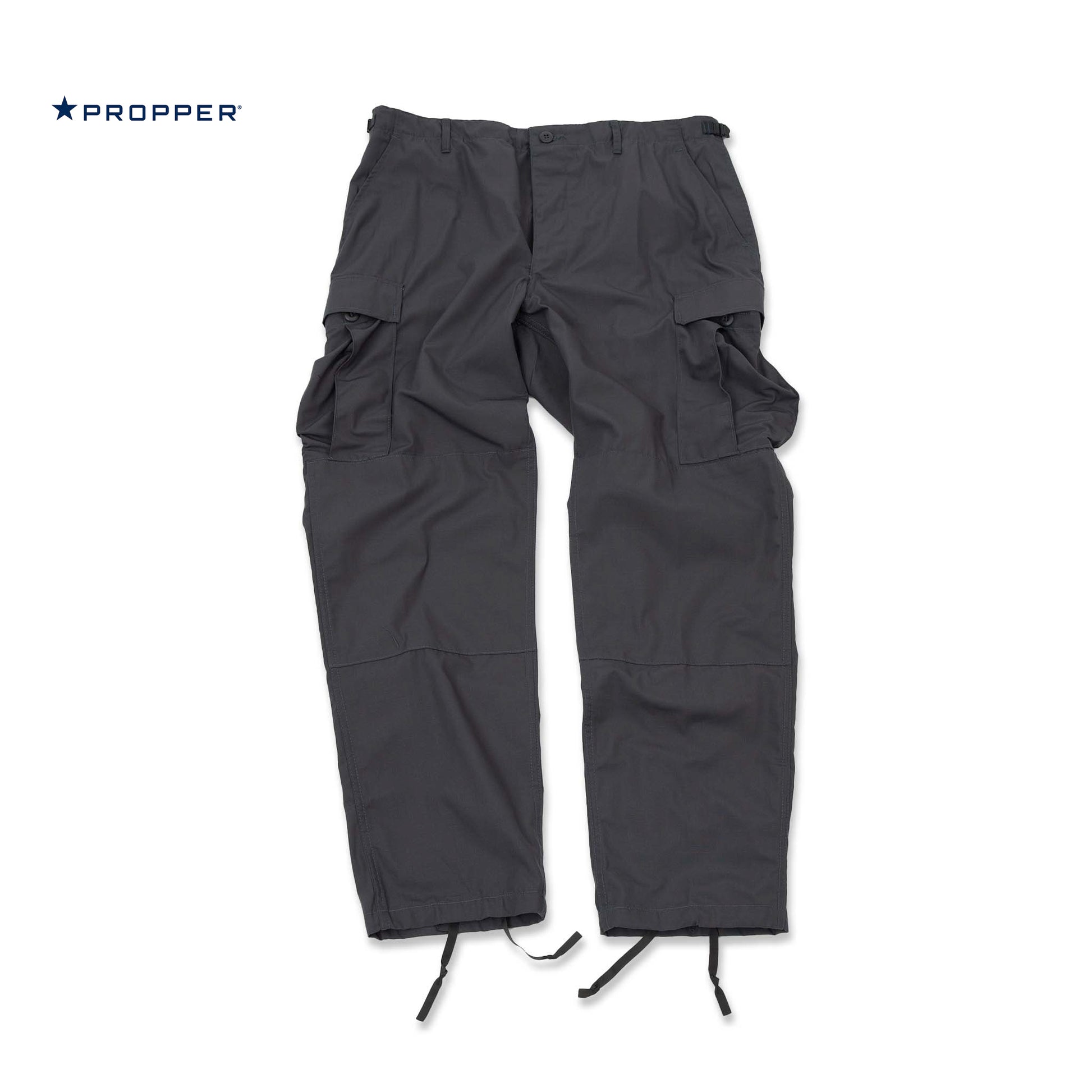 PROPPER BDU Cargo Pants in Dark Grey — Military-Grade Ripstop Fabric