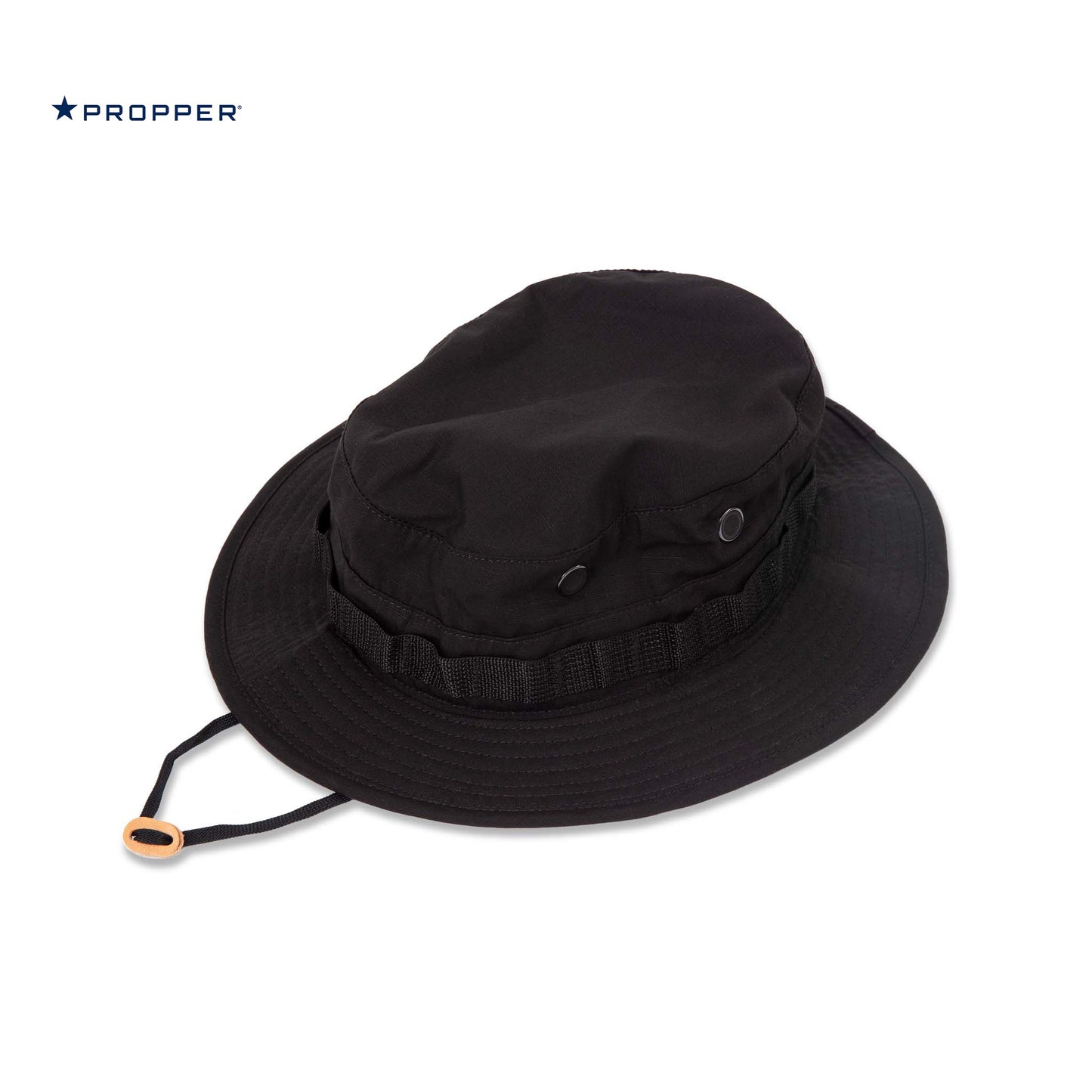 PROPPER BDU Boonie Hat in Black — Military-Grade Ripstop Fabric
