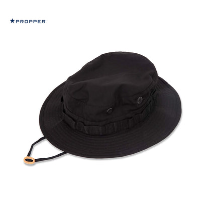 PROPPER BDU Boonie Hat in Black — Military-Grade Ripstop Fabric