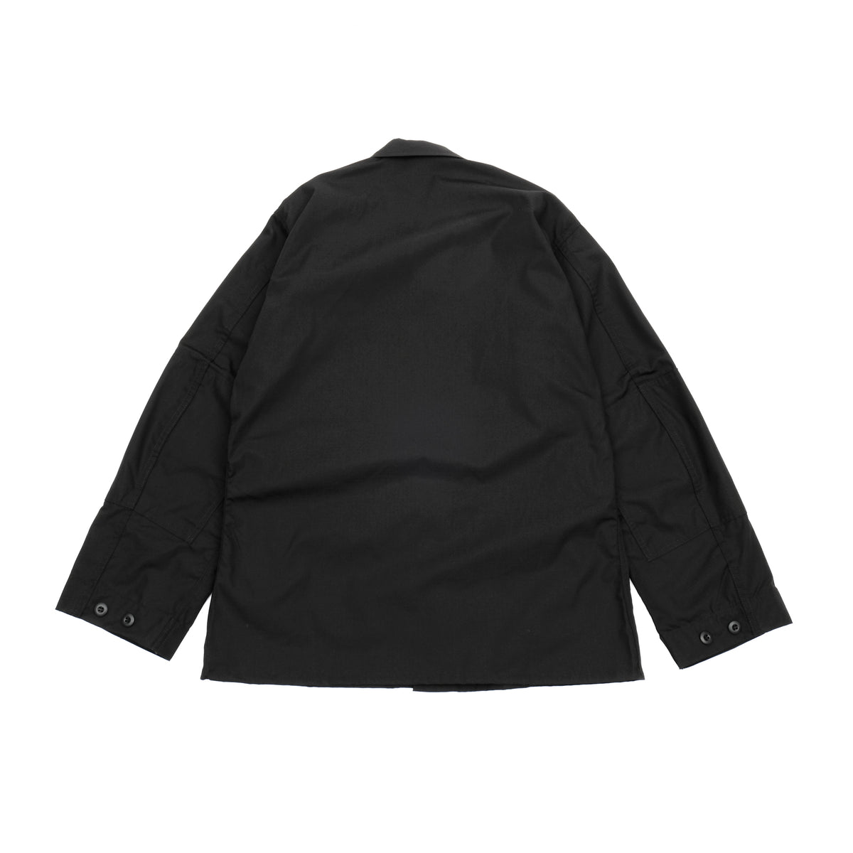 PROPPER BDU Coat in Black — Ripstop Back View