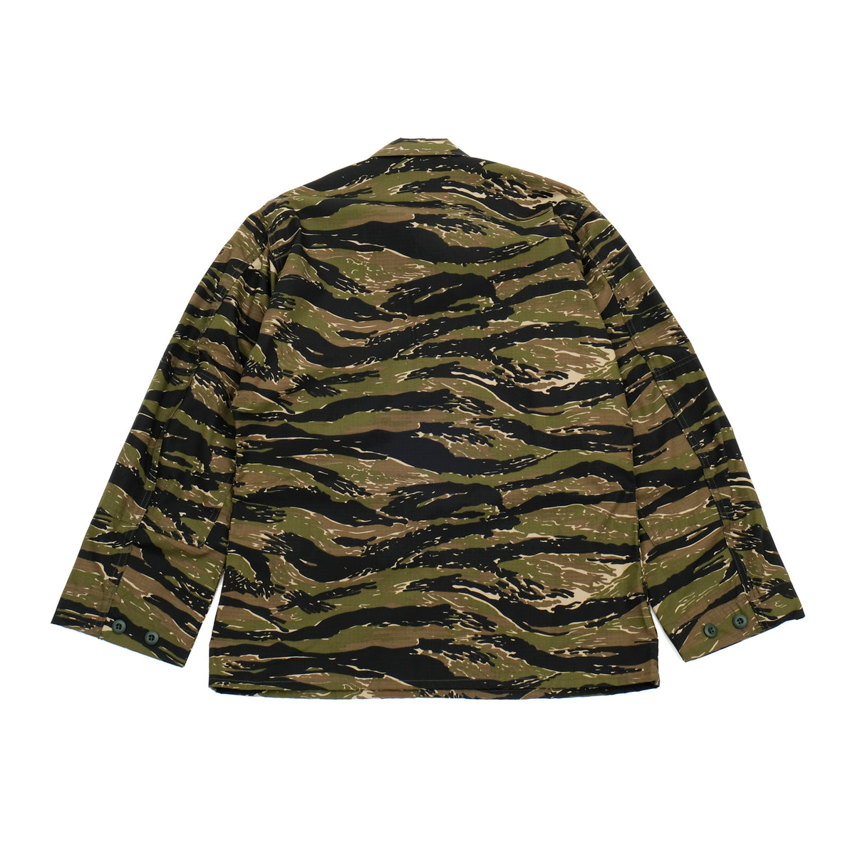 PROPPER BDU Coat in Asian Tiger Camo — Ripstop Back View