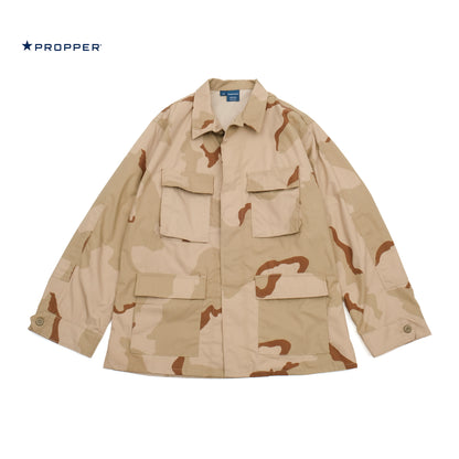 PROPPER BDU Coat in 3 Color Desert — Military-Grade Ripstop Fabric