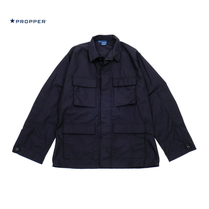 PROPPER BDU Coat in Dark Navy — Military-Grade Ripstop Fabric