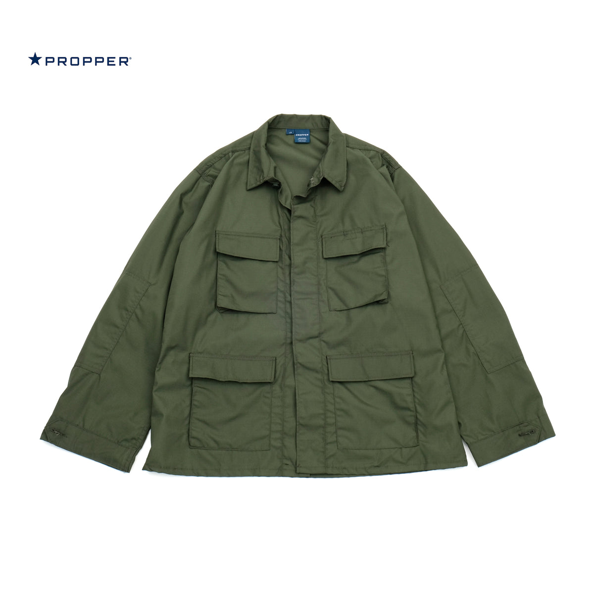PROPPER BDU Coat in Olive — Military-Grade Ripstop Fabric