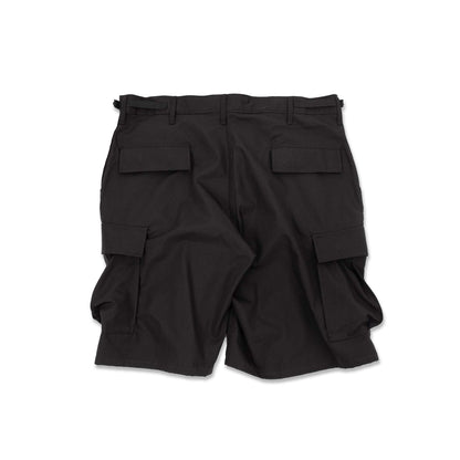 PROPPER BDU Cargo Shorts in Black — Back Pockets Detail