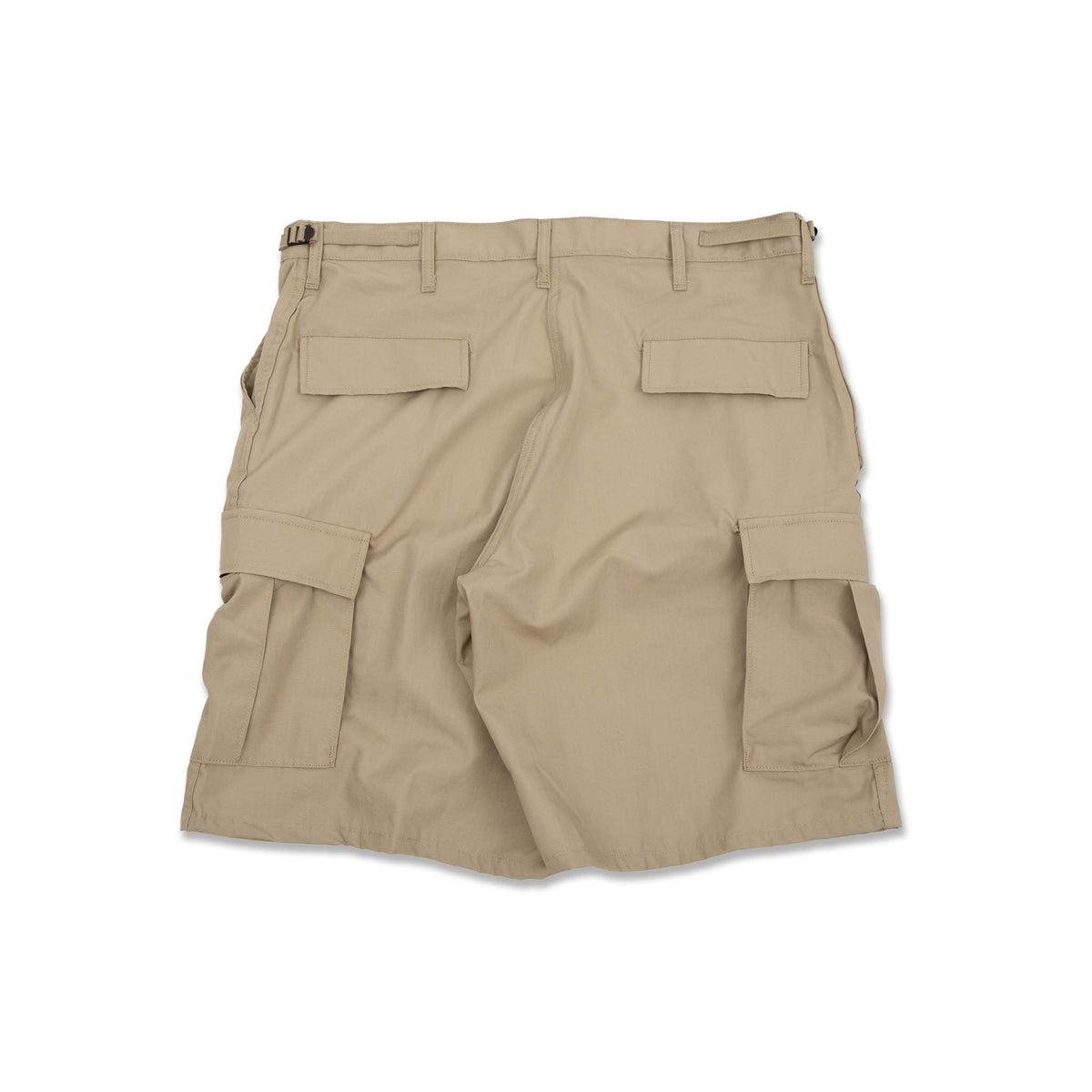 PROPPER BDU Cargo Shorts in Khaki — Back Pockets Detail