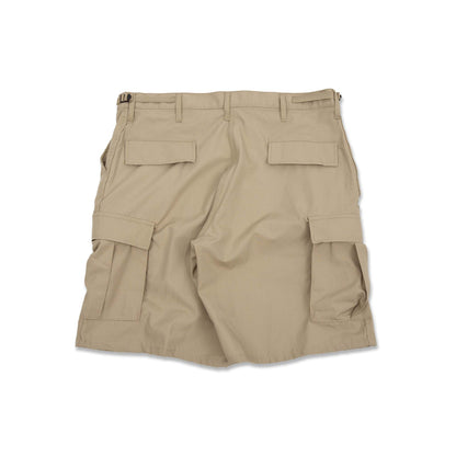 PROPPER BDU Cargo Shorts in Khaki — Back Pockets Detail
