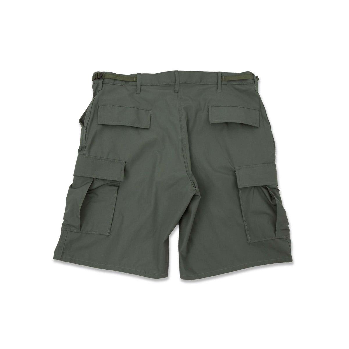 PROPPER BDU Cargo Shorts in Olive — Back Pockets Detail