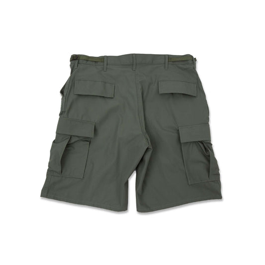 PROPPER BDU Cargo Shorts in Olive — Back Pockets Detail