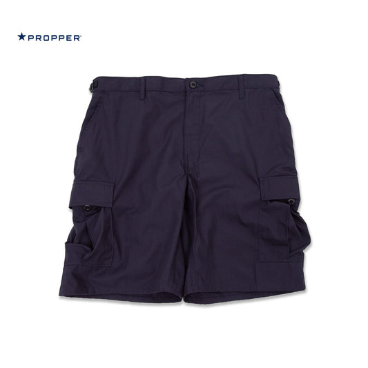 PROPPER BDU Cargo Shorts in Dark Navy — Military-Grade Ripstop Fabric