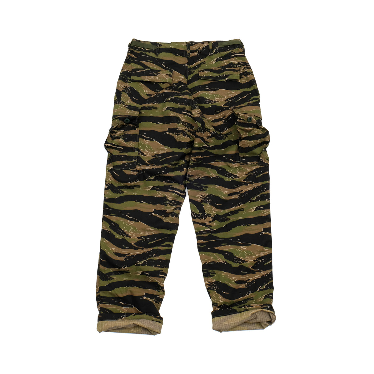 PROPPER BDU Trouser in Asian Tiger Camo — Ripstop Back Pocket Details