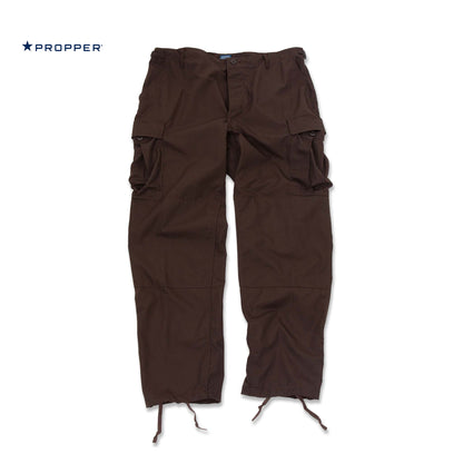 PROPPER BDU Cargo Pants in Sherrif's Brown — Military-Grade Ripstop Fabric