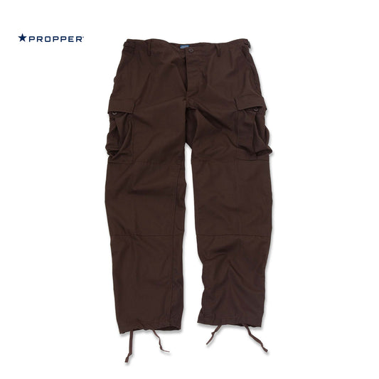 PROPPER BDU Cargo Pants in Sherrif's Brown — Military-Grade Ripstop Fabric