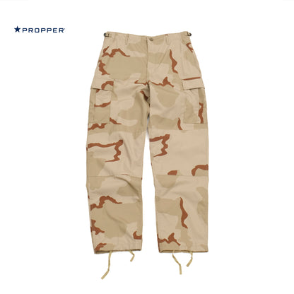 PROPPER BDU Cargo Pants in 3 Color Desert — Military-Grade Ripstop Fabric