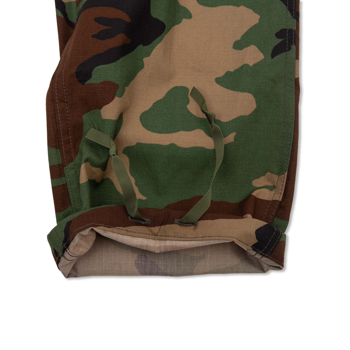 PROPPER BDU Trouser in Woodland Camo — Hem Adjusters Details