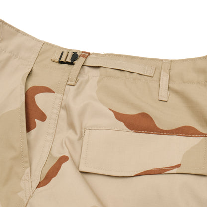 PROPPER BDU Cargo Pants in 3 Color Desert — Side Waist Adjusters Detail