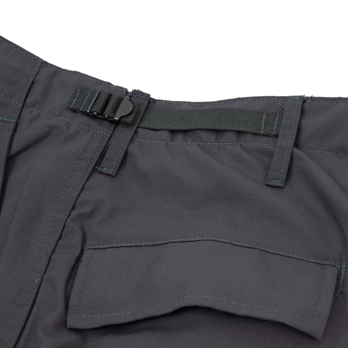 PROPPER BDU Cargo Pants in Grey — Side Waist Adjusters Detail