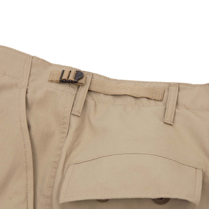 PROPPER BDU Cargo Pants in Khaki — Side Waist Adjusters Detail