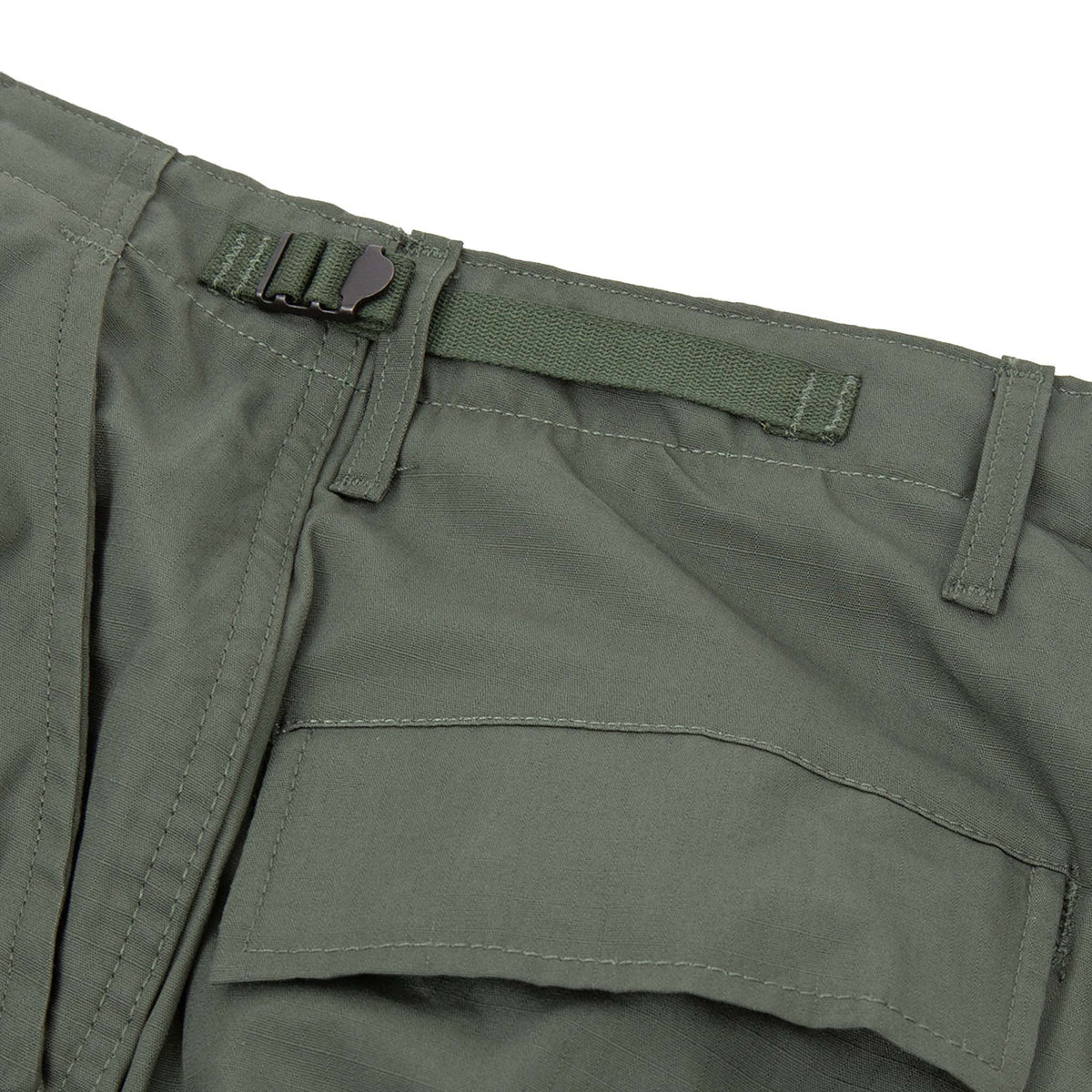 PROPPER BDU Cargo Pants in Olive — Side Waist Adjusters Detail