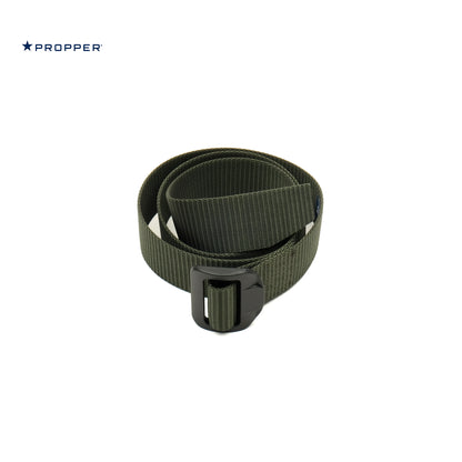 PROPPER Tactical Duty Belt in OLIVE — Nylon Webbing Belt with Non-Metal Buckle
