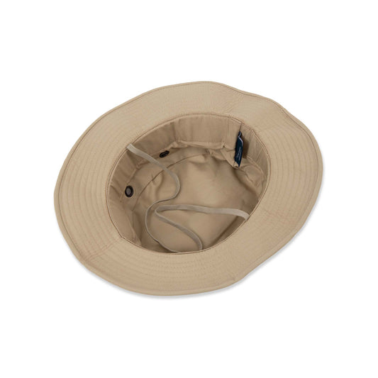 PROPPER Boonie Hat in KHAKI — Interior View with Adjustable Chin Cord