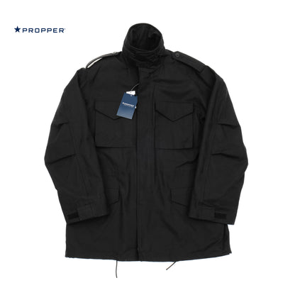 PROPPER M65 Field Jacket in BLACK — Front View