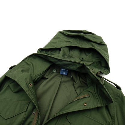 PROPPER M65 Field Jacket in OLIVE — Concealed Hood Detail